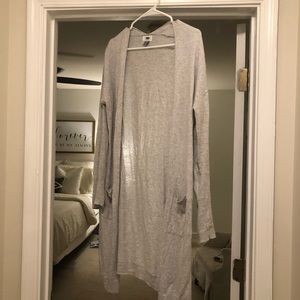 Old Navy long open front cardigan